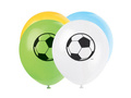 Latex Football Balloons - 30 cm - 8 pcs.