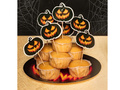 Cocktail sticks Creepy Pumpkin - 12 pc