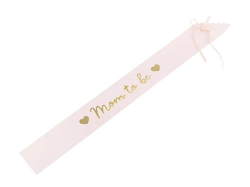 Party Sash Mom to be - 1 pc