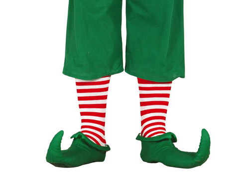 Pair of red clown socks
