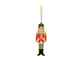 Metal Nutcracker pendant - 3 x 10 cm - 1 pc.