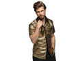 Shirt Disco Diamond gold (L)