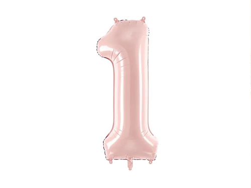Number 1 Pink Foil Balloon - 72 cm - 1 pc