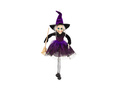 Hanging witch with broom - 110 cm
