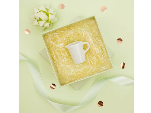 Iridescent yellow gift filler - 30 g