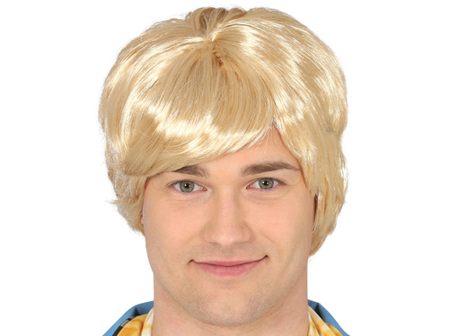 Blond man's wig