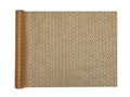Table runner decoration with gold pattern - dark gold - 45 cm x 3 m - 1 pcs.