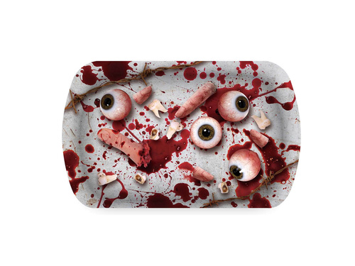 Zakrwawiona tacka na Halloween - 29 x 15 cm - 1 szt.