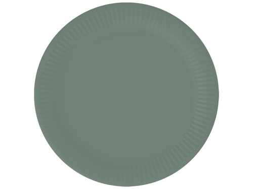 Sage paper plates - 18 cm - 6 pcs.