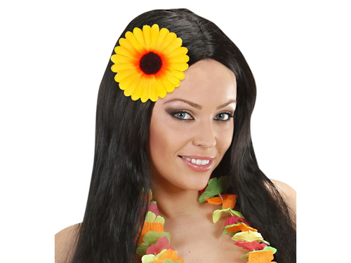 Sunflower hair clip and pin - 1 pc