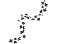 Black Leaves Garland - 1,8 m - 1 pc