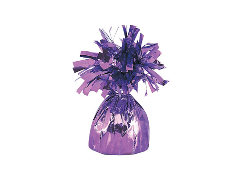 Foil weight for helium-filled balloons - lavender - 176 g.