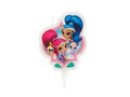 Świeczka urodzinowa Shimmer i Shine - 1 szt.