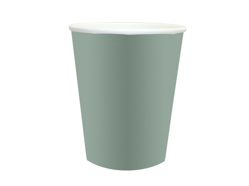 Kubeczki papierowe szałwiowe - 250 ml - 6 szt.