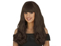 Brown Long Wig - 1 pc