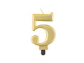 Gold Candle no 5 - 1 pc