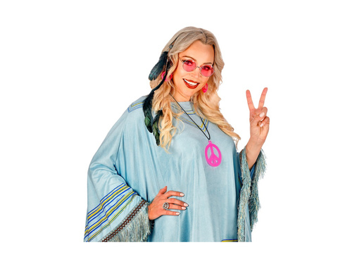 Czarna spinka z piórami