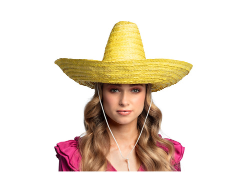 Sombrero Puebla żółte