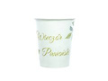 Cups for bachelorette party with green leaves - 250 ml - 6 pcs.