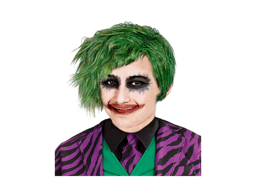 Peruka złego klauna w pudełku