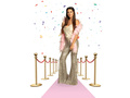 Silver carpet 450 x 60 cm