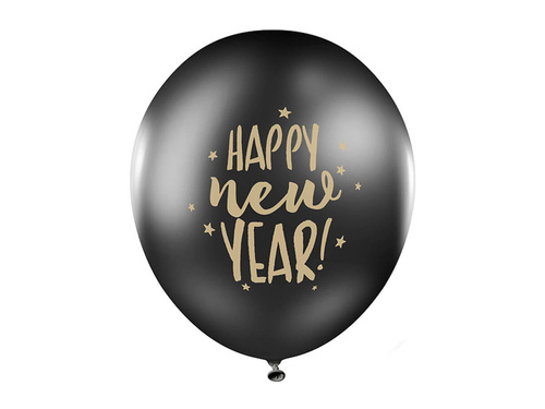 Happy New Year balloons - 30 cm - 50 pcs.