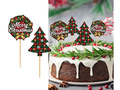 Christmas Partypicks - 6 cm - 12 pcs