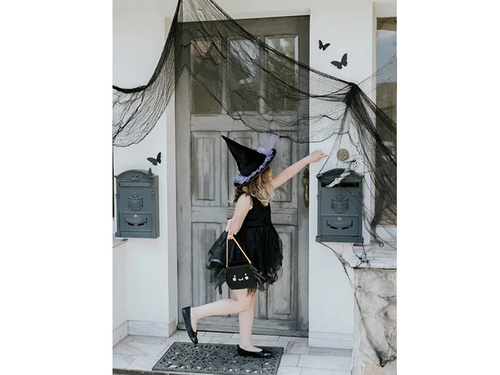 Black witch hat - 1 pc