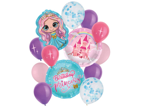 Princess Balloons set