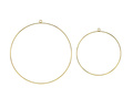 Metal pendants Wheels - 2 pcs.