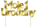 My 1st Birthday Gold cake topper - 20 cm