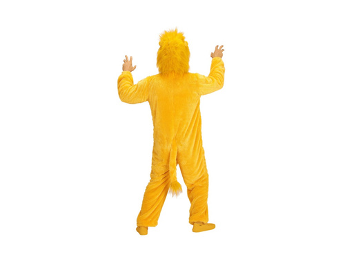 Pluszowy strój żółtego lwa