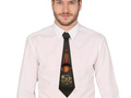 20th birthday tie, black, 1 pc