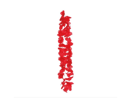 Hawaiian necklace, red