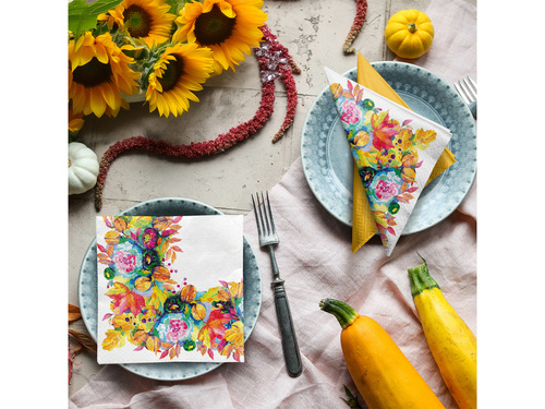 Autumn Composition napkins - 33 cm - 20 pcs.