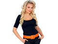 Neon orange belt