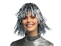 Wig Metallic silver
