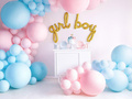 Giant balloon 1 m in diameter - pastel blue.