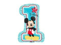 Foil balloon for birthday Minckey Mouse - 48x71 cm - 1 pc.