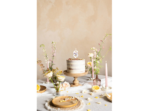 Candle no 8 - 1 pc