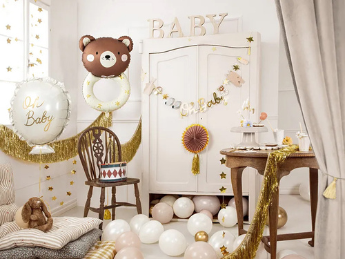 Foil balloon Teddy rattle