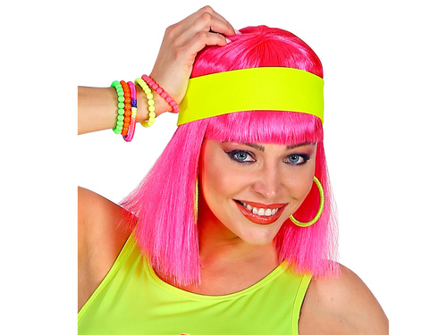 Neon yellow headband