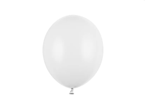 Balony lateksowe pastelowe białe - duże - 10 szt.