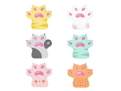 Birthday napkins Cats - 32 cm - 12 pcs.