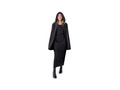 Peleryna z kapturem - czarna - 80 cm