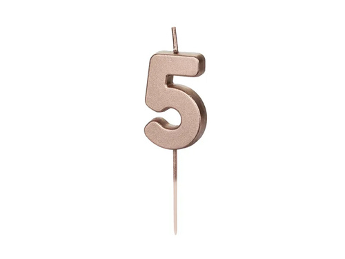 Rose Gold Candle no 5 - 1 pc