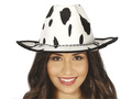 Kapelusz kowbojski aksamitny - 1 szt.