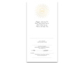 Comunion invitation card & envelope - 6 pcs