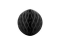 Dekoracja wisząca kula czarna - 20 cm - 1 szt.