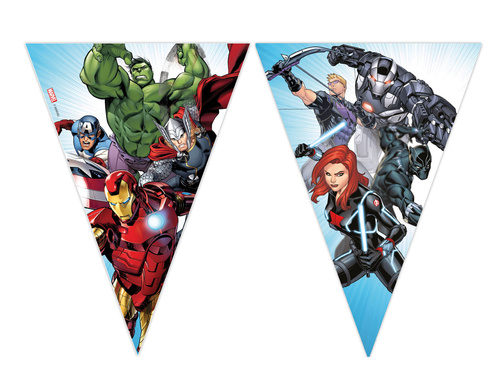 Avengers flag banner - 1 pcs.